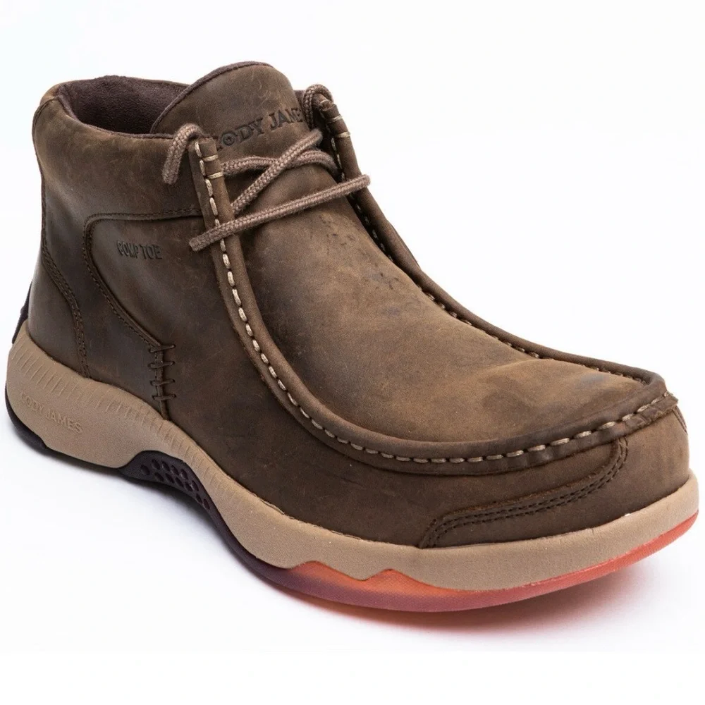 CODY JAMES MEN'S LOW CUT CASUAL DRIVER WORK SHOES - COMPOSITE TOE